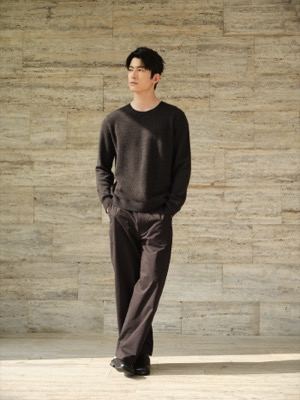 HEAVY CREW IN WOOL